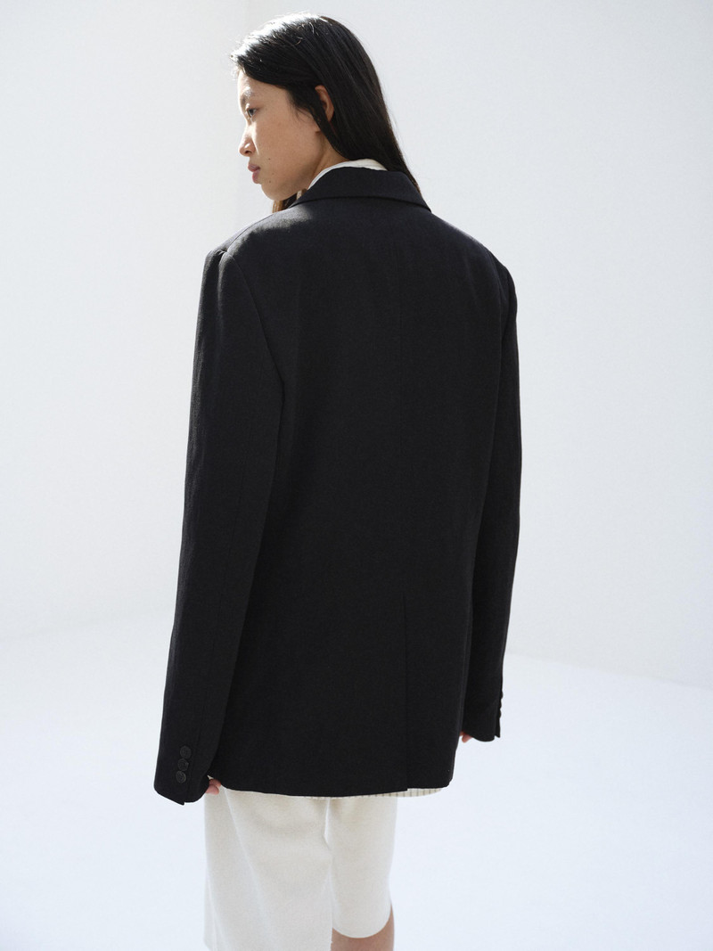 HIGH-TWIST WOOL LINEN TWILL JACKET 5