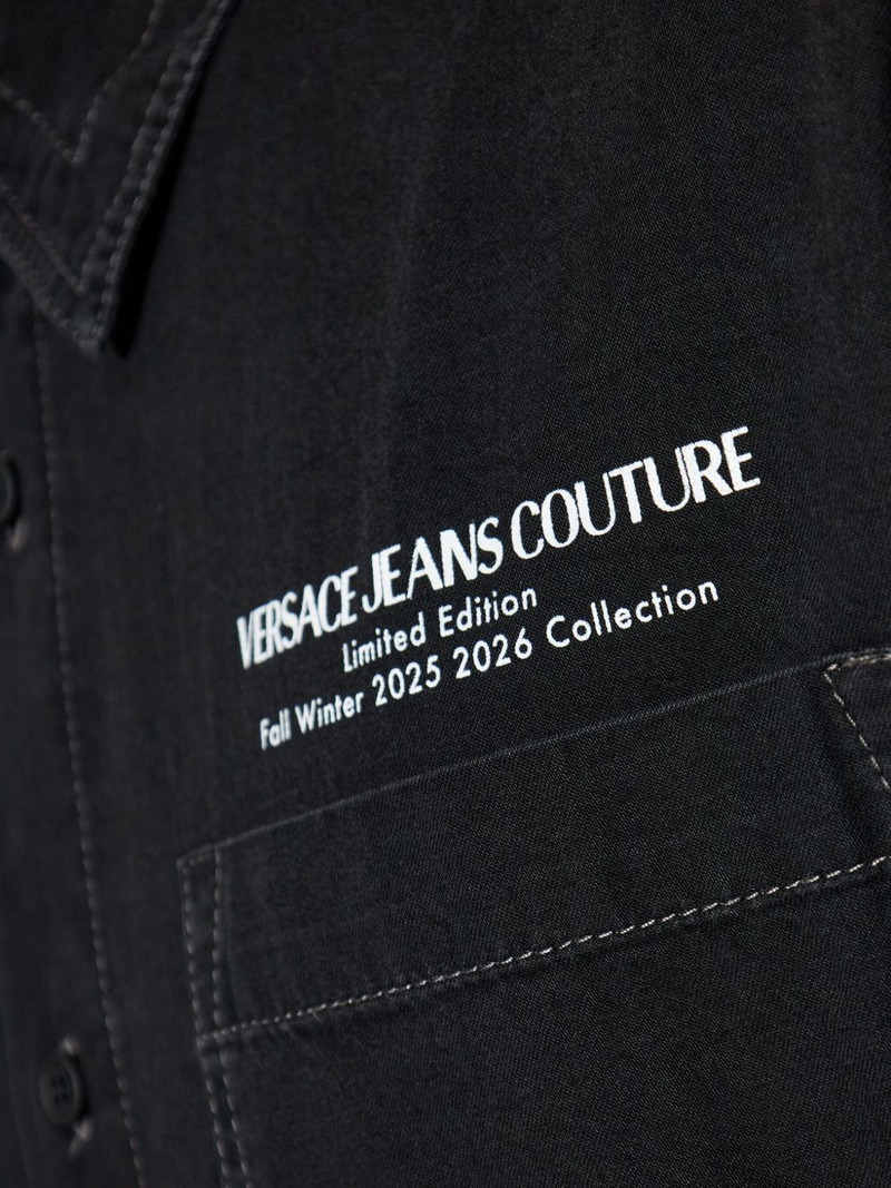 logo-print shirt 5