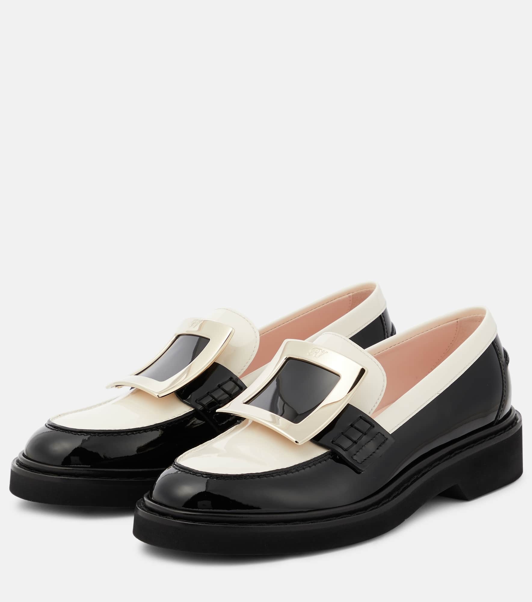 Viv' Rangers patent leather loafers - 5