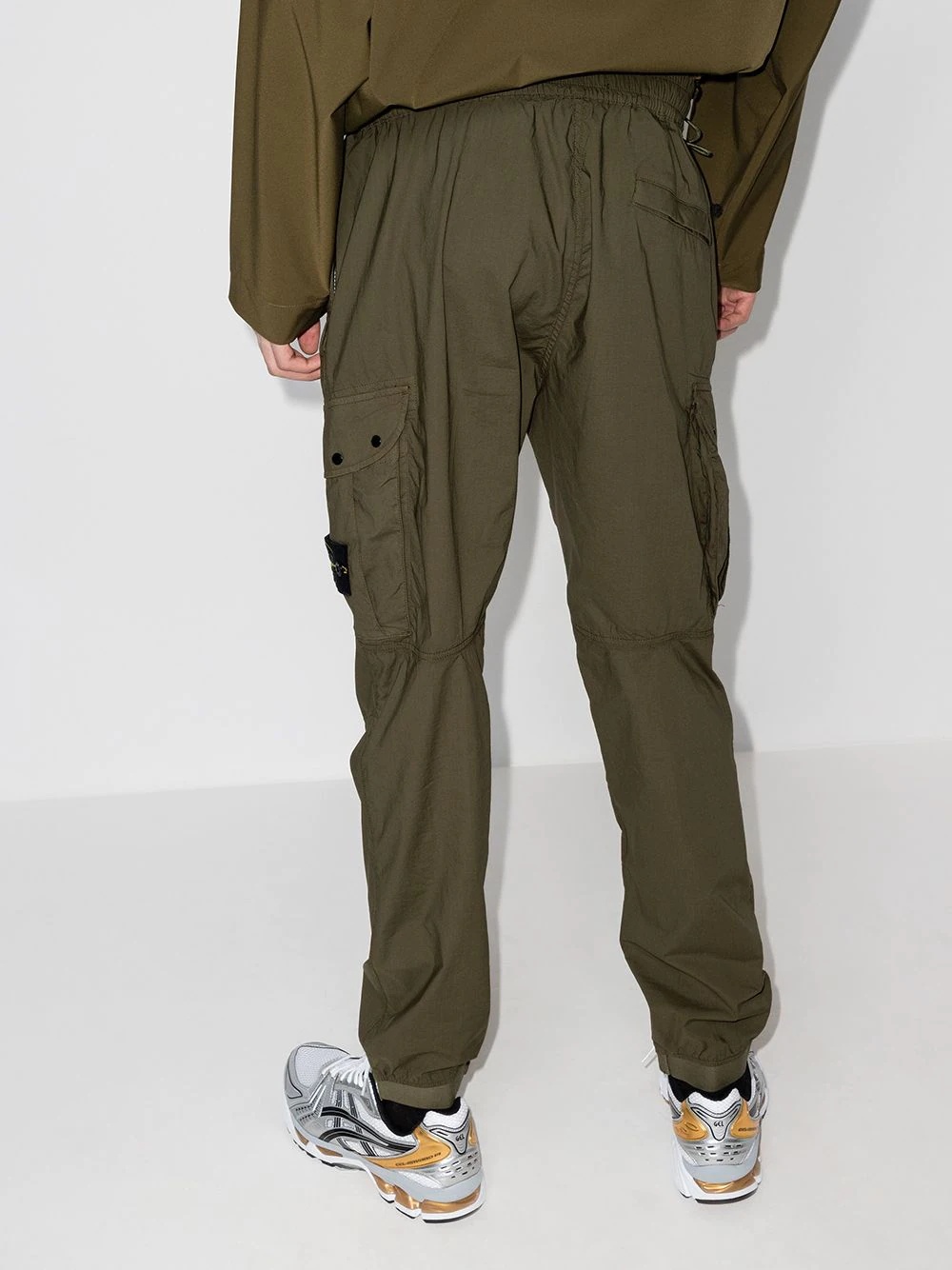 Parachute logo-patch track pants - 3