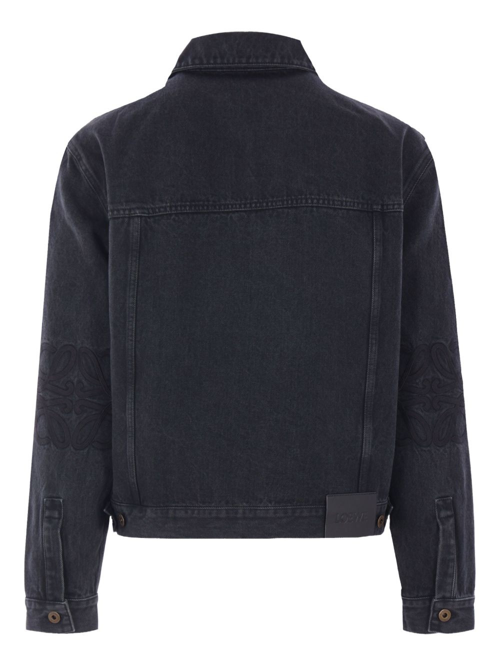 Anagram denim jacket - 2