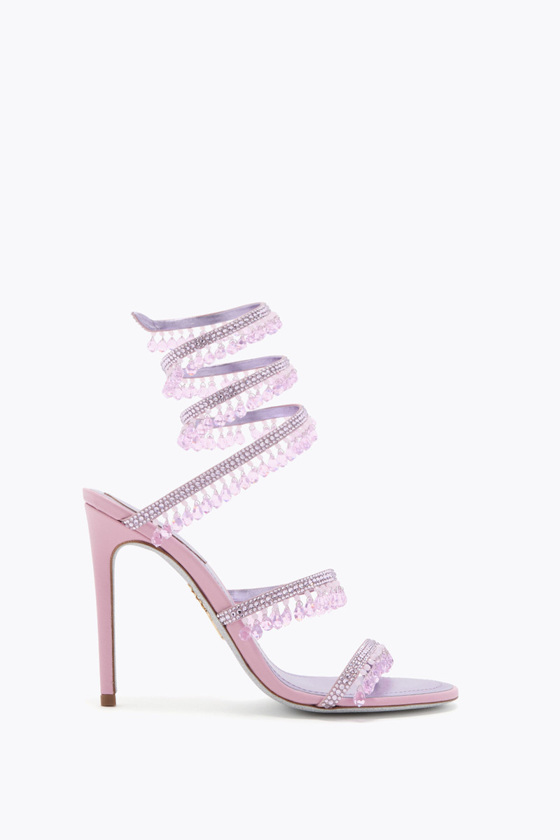 CHANDELIER METALLIC LILAC SANDAL 105 1