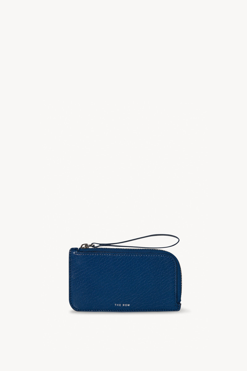 The Row Zipped Wallet in Leather outlook