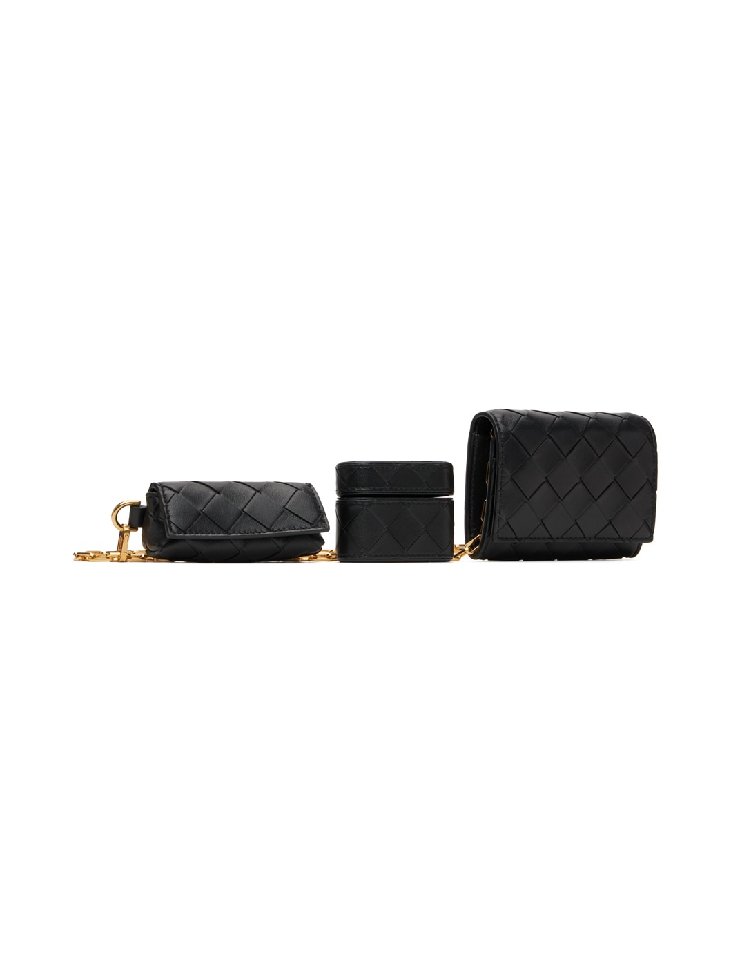 Black 'Card Case On Chain' Bag - 2