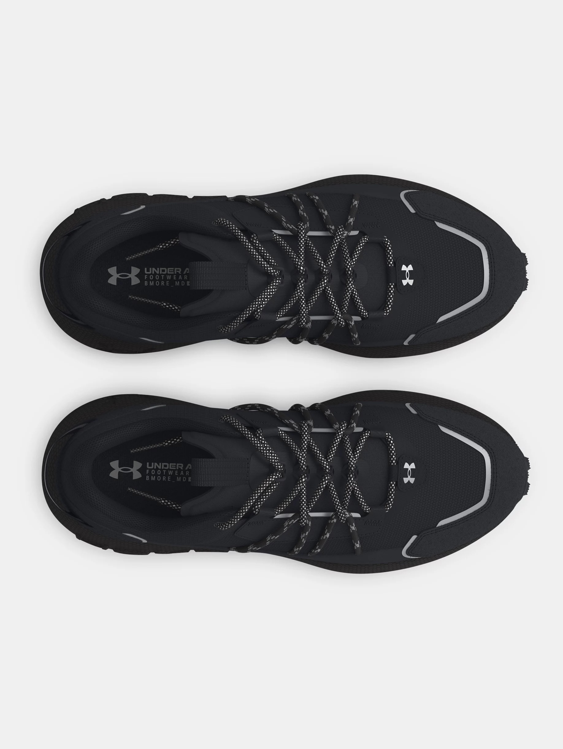 Under Armour UA Fat Tire Venture Pro Black Shoes 3028160-002 Men\'s Size 13 Under Armour Fat Tire Venture Black White for sale | eBay main image 3