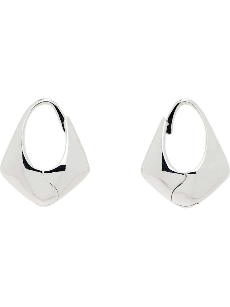 Small Pyramid Hoop Earrings 1