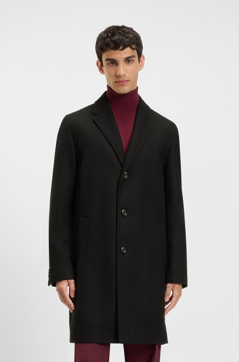REGULAR-FIT COAT IN A WOOL BLEND 2