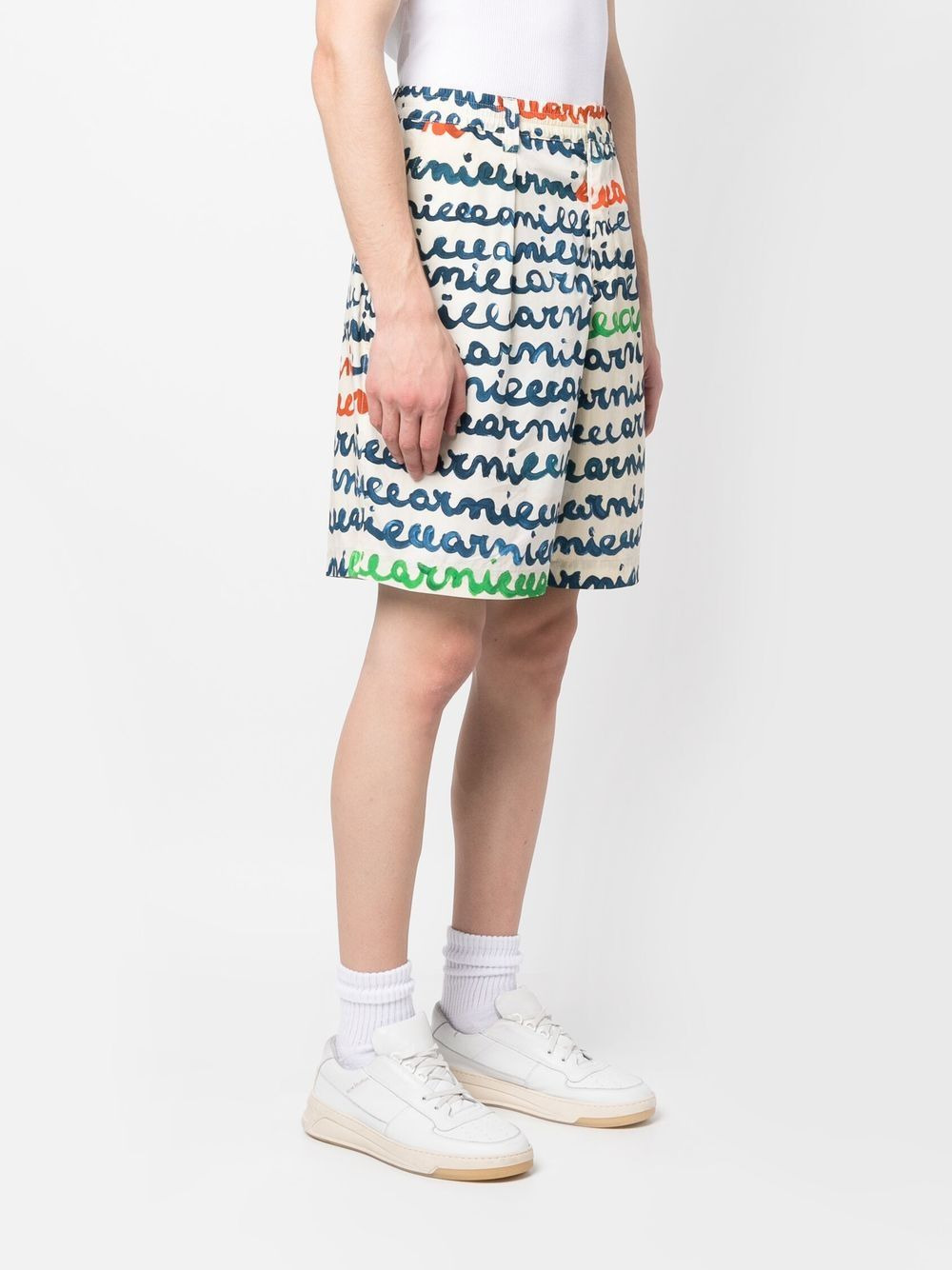 logo-print Bermuda shorts - 3