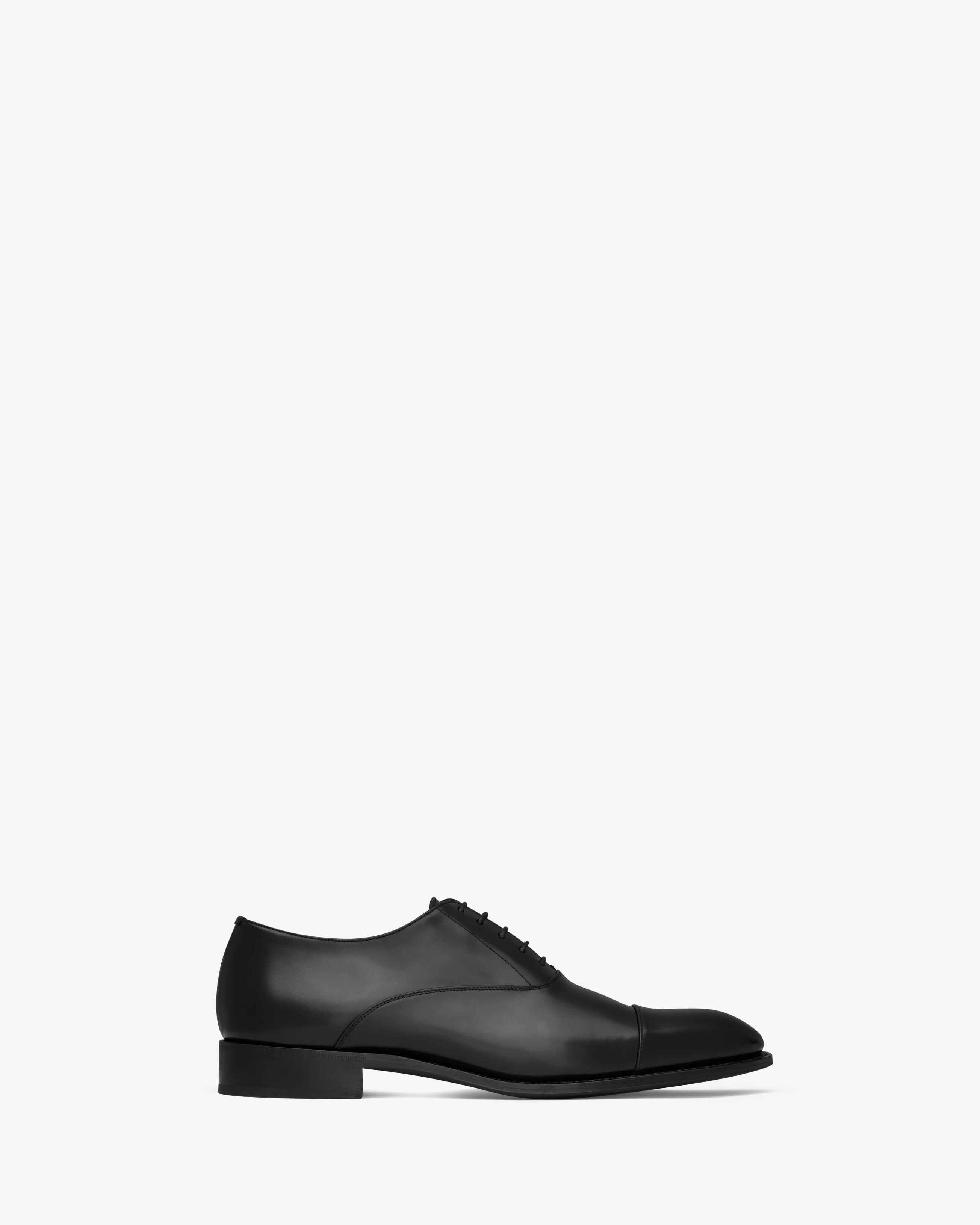 ADRIEN OXFORDS IN BOX SAINT LAURENT LEATHER - 1