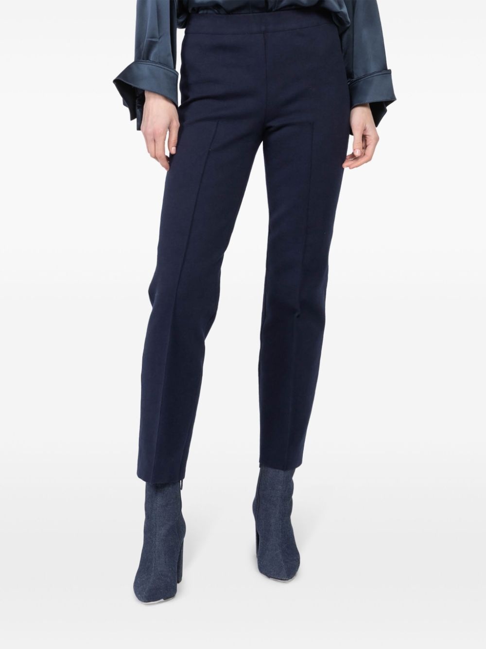 straight-leg trousers - 4
