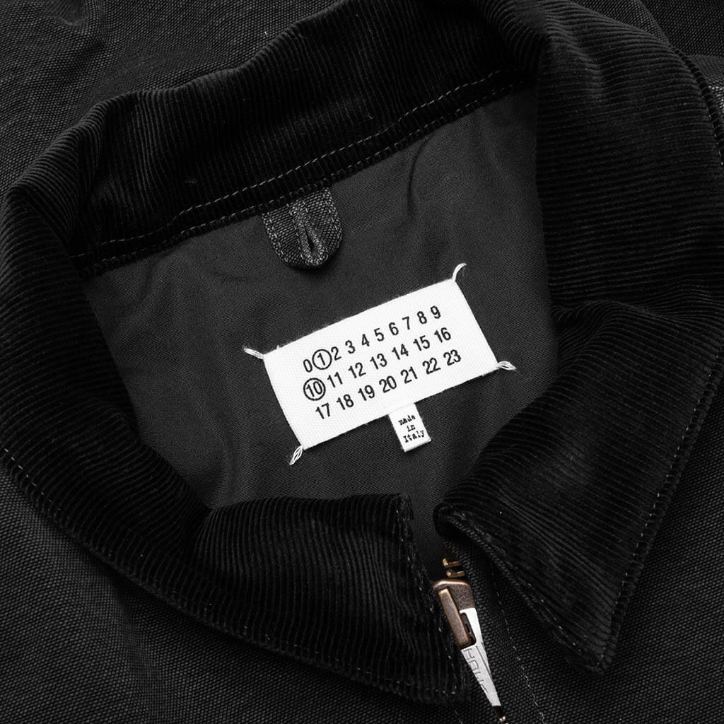 YOKE CABAN JACKET - WASHED BLACK - 3