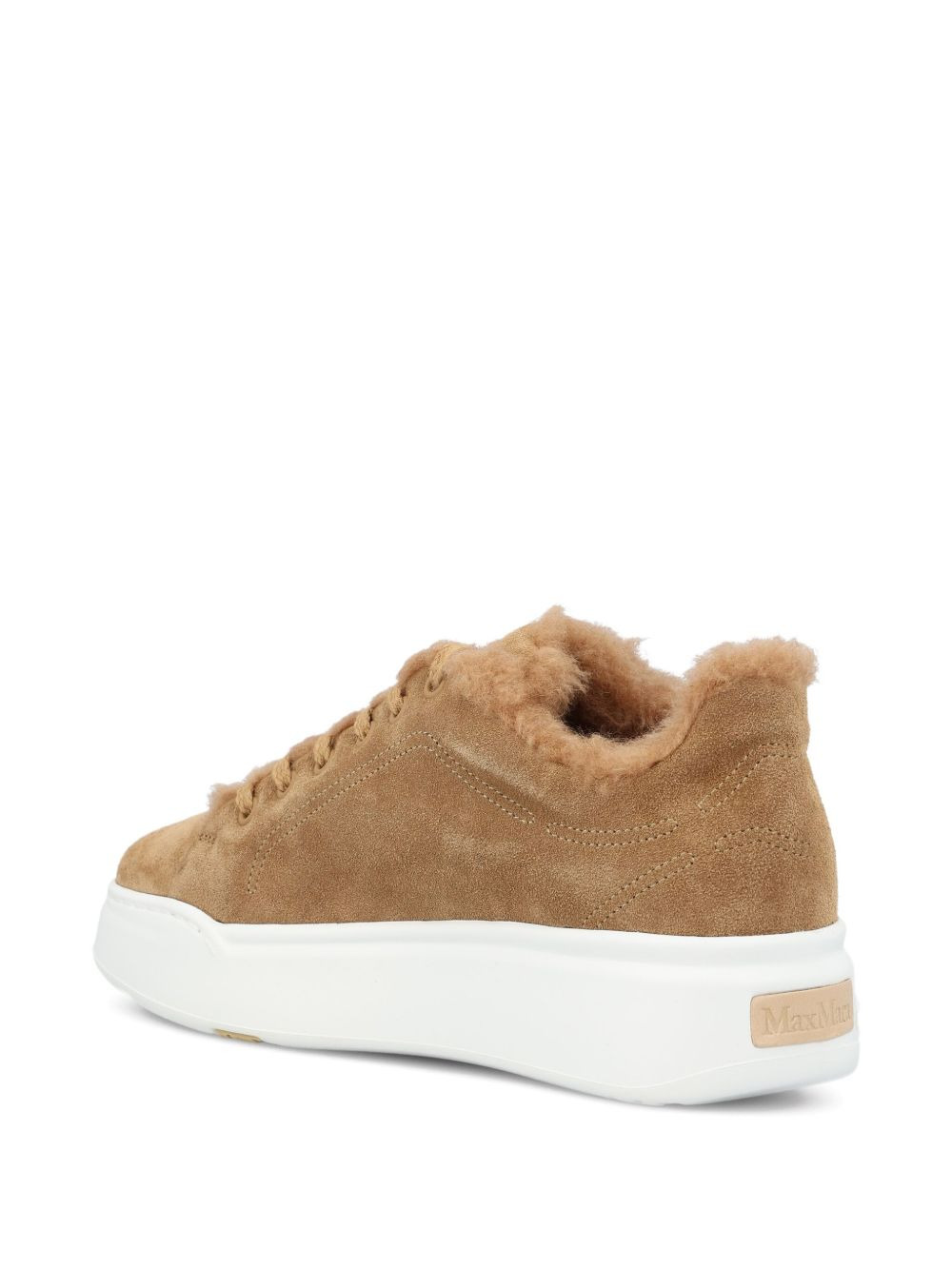 suede-leather sneakers - 4