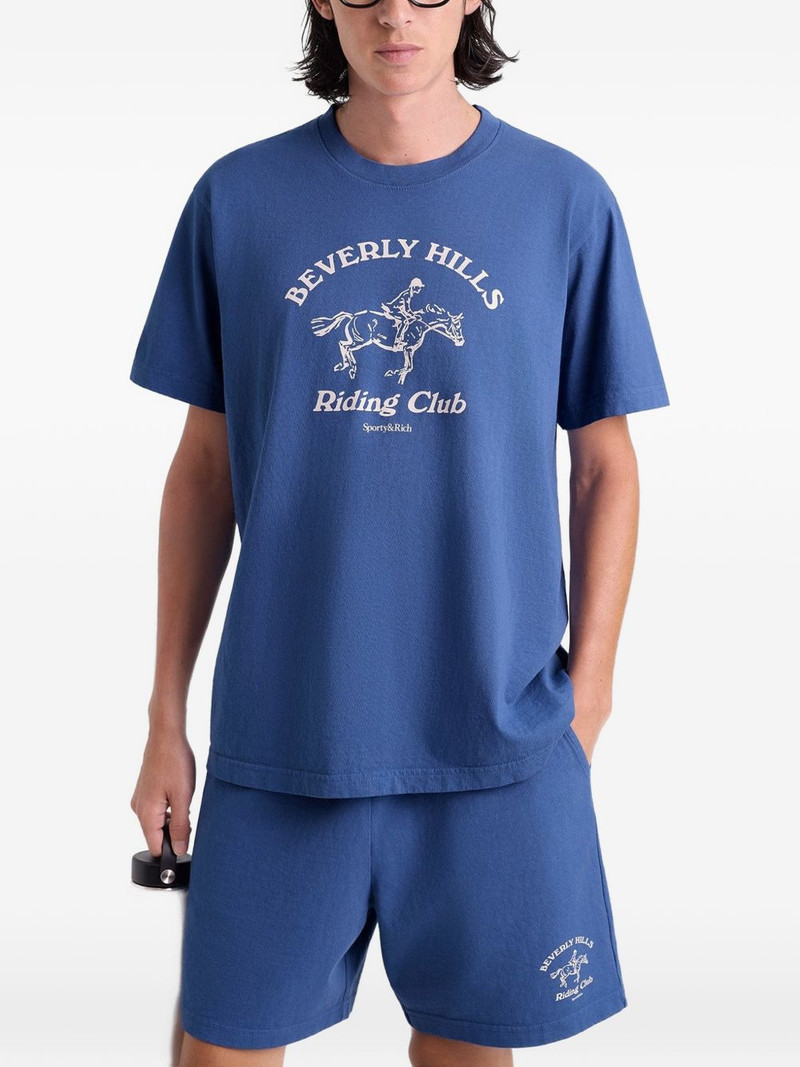 BH Riding Club graphic-print shorts 3