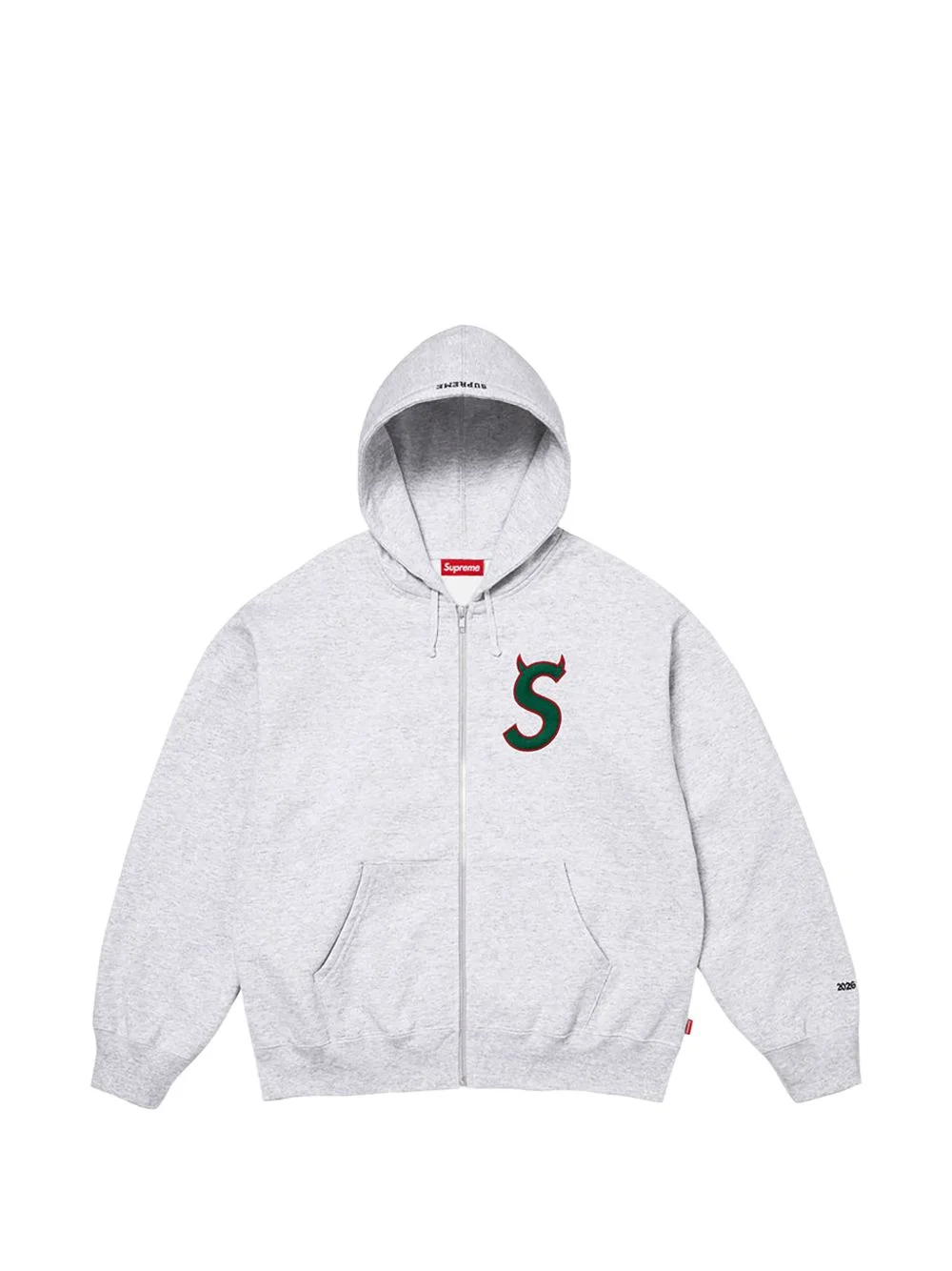 Devil S zip-up hoodie - 1