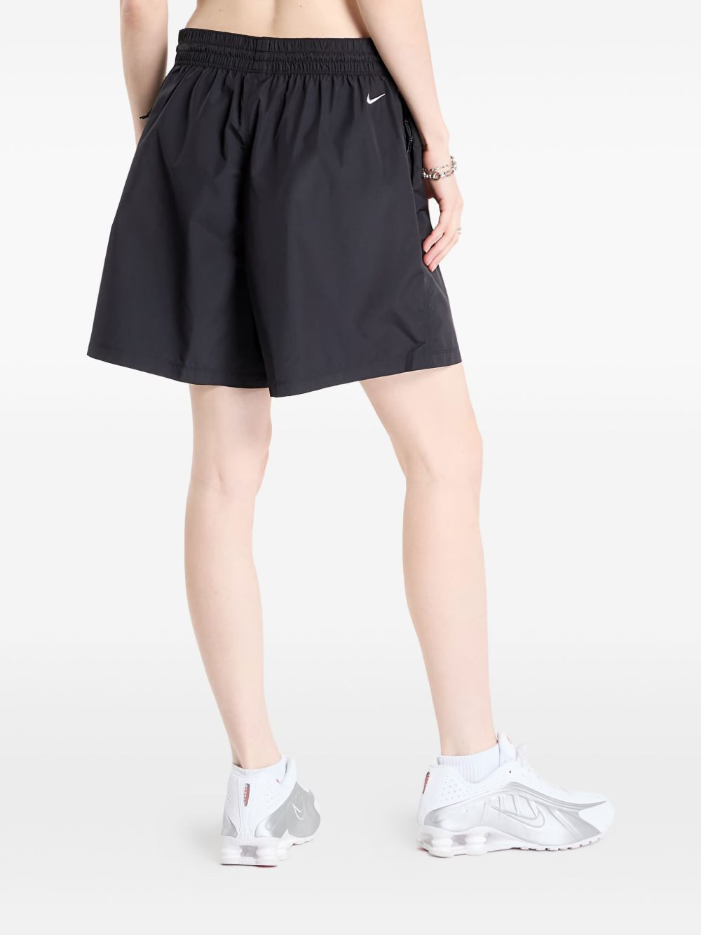 mid-rise ripstop shorts - 4
