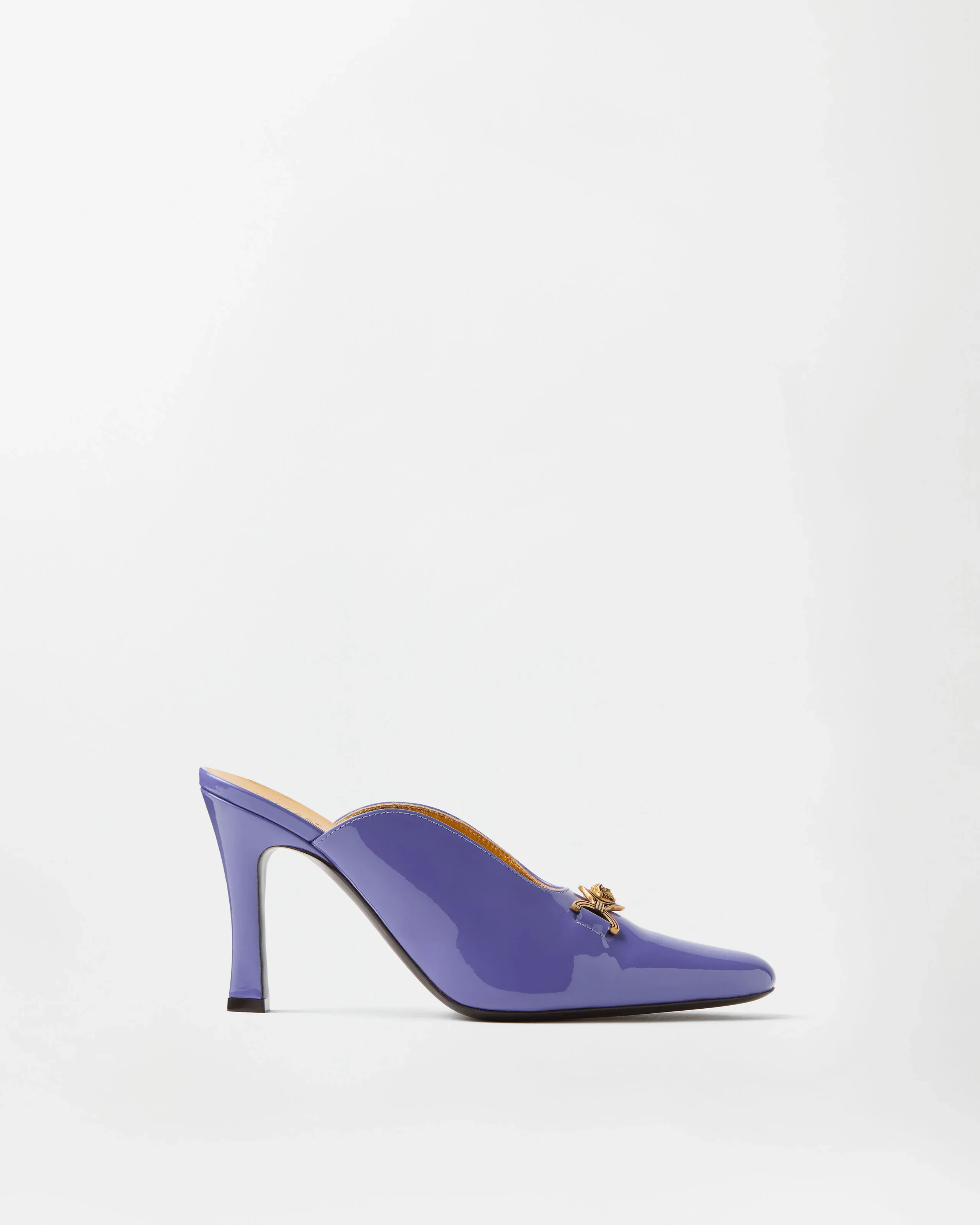 Marisa Patent Mules 90 mm - 1
