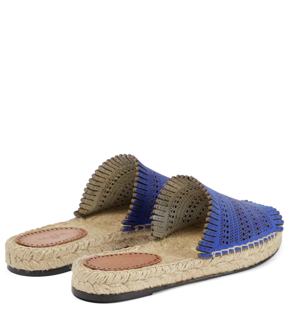 Vienne suede espadrille flat sandals - 3