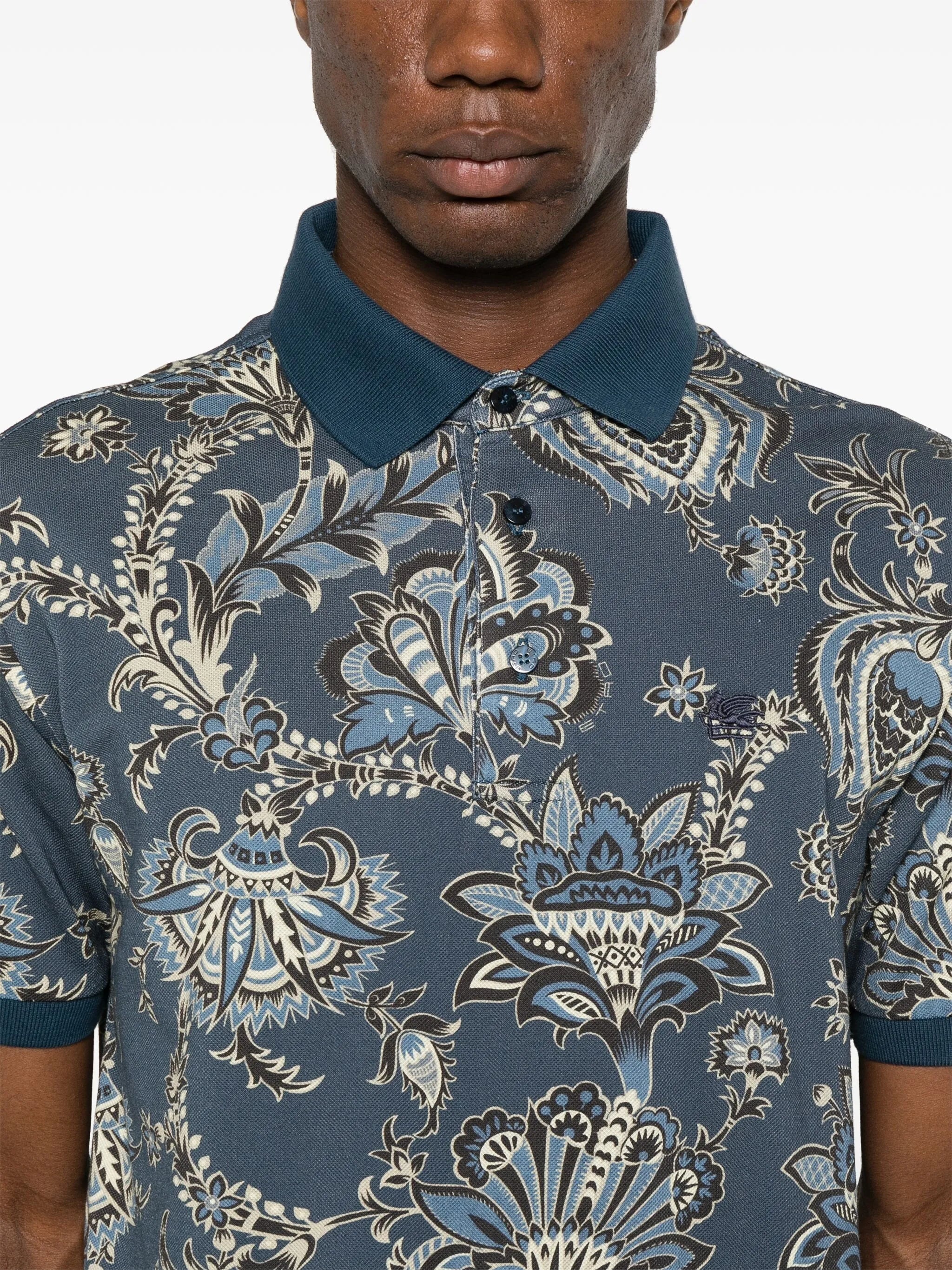 Paisley Polo Shirt - 4
