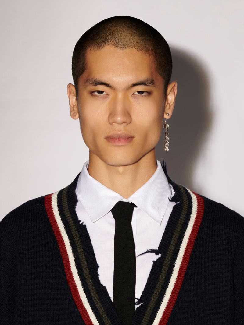 Amb' Initial Charm Earring 3