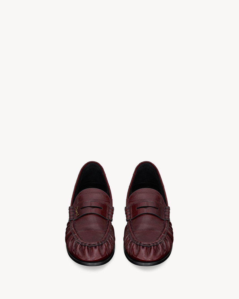 SAINT LAURENT LE LOAFER SUPPLE IN EEL outlook