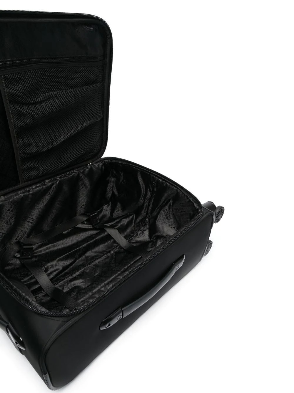 logo-embroidered suitcase - 5