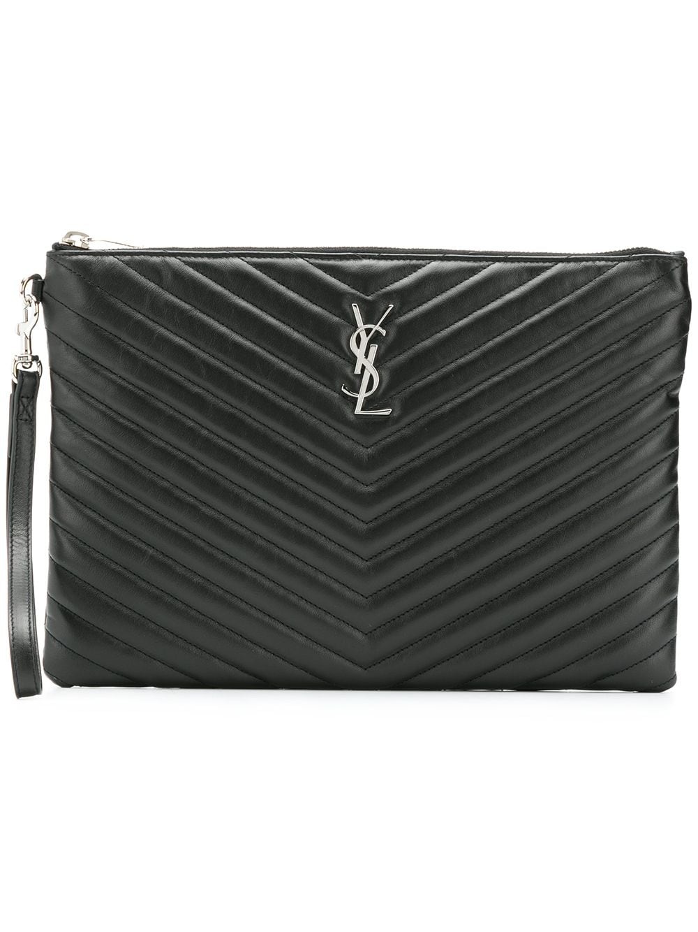 Monogram clutch bag - 1