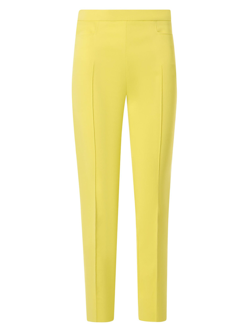Women's Franca Stretch-Cotton Ankle-Length Straight Pants - Lemon Zing 1