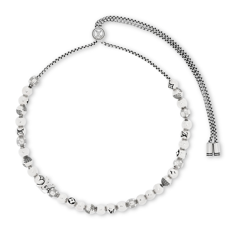 Damier Staples Ball Necklace 1