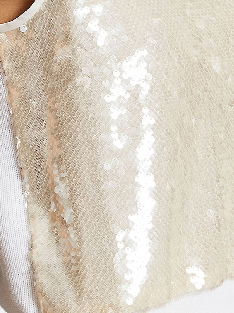 sequin-embellished sleeveless top 5