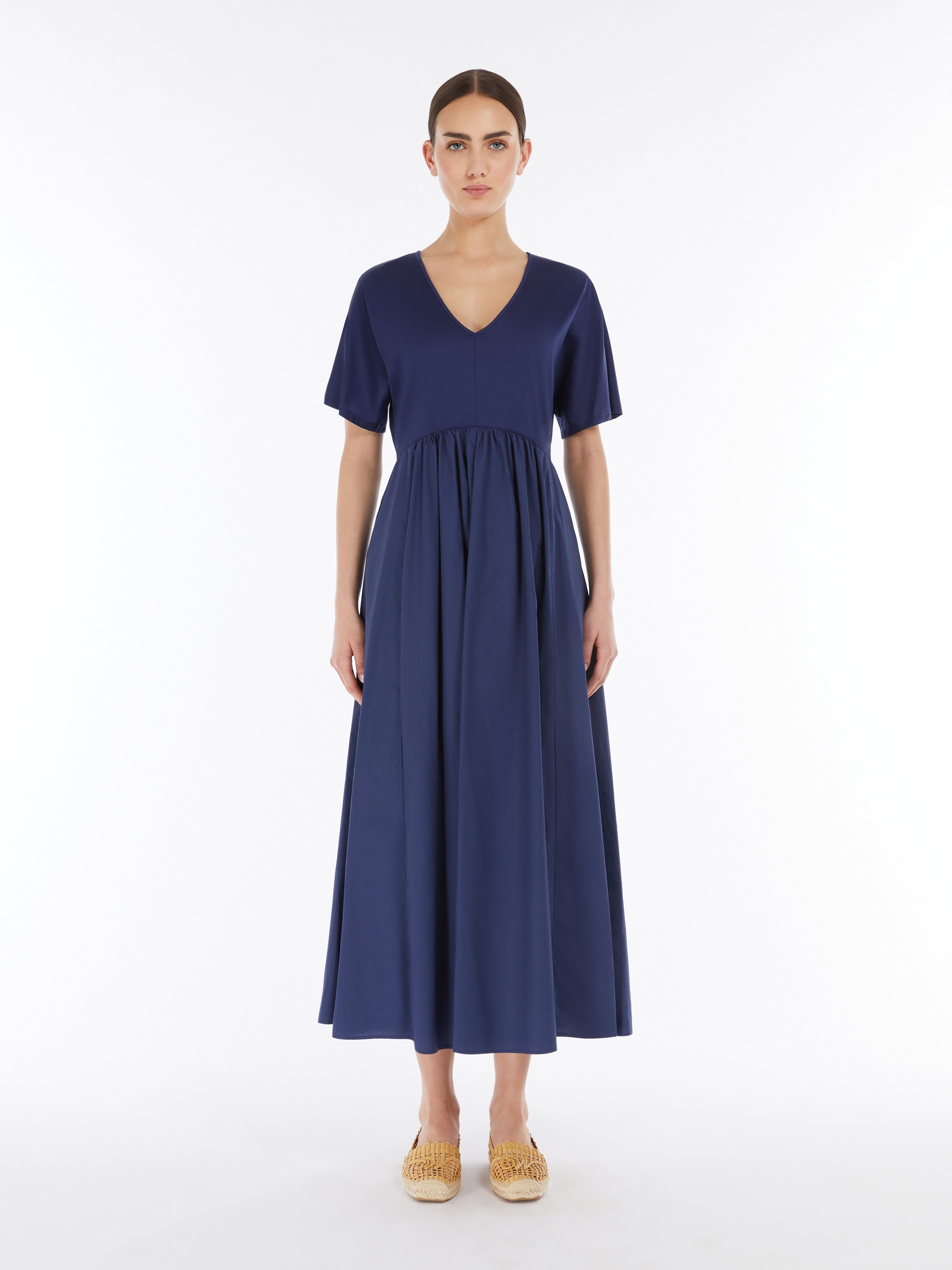 BRONZO Wide jersey dress - 3