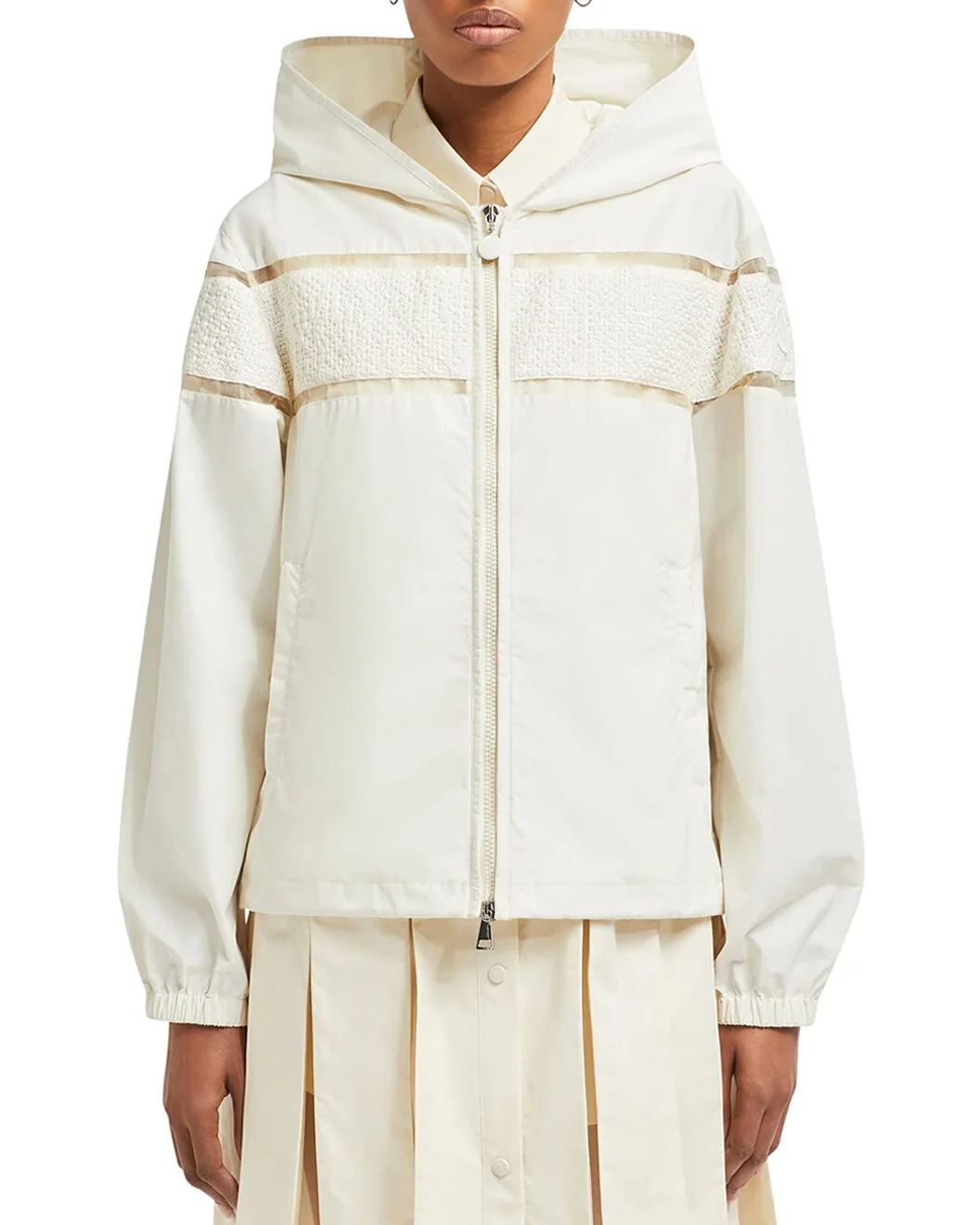Moncler Clisson Embroidered Hooded Jacket - 1