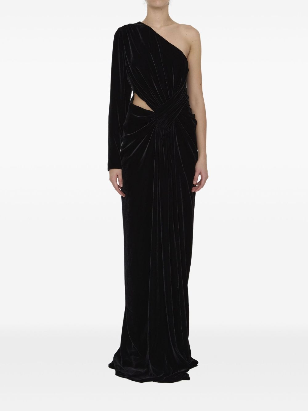 velvet dress - 1