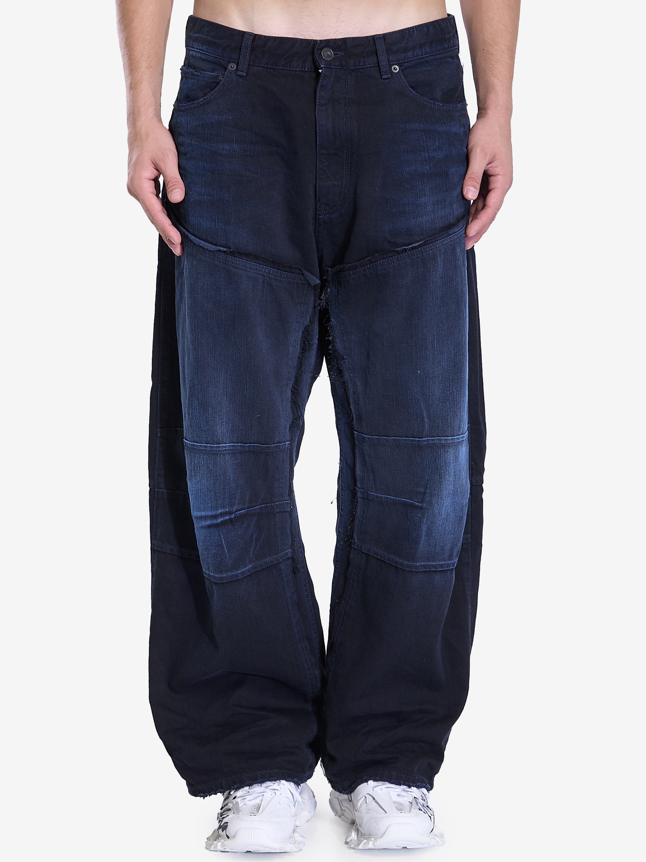 BALENCIAGA Double Knee jeans | leam | REVERSIBLE