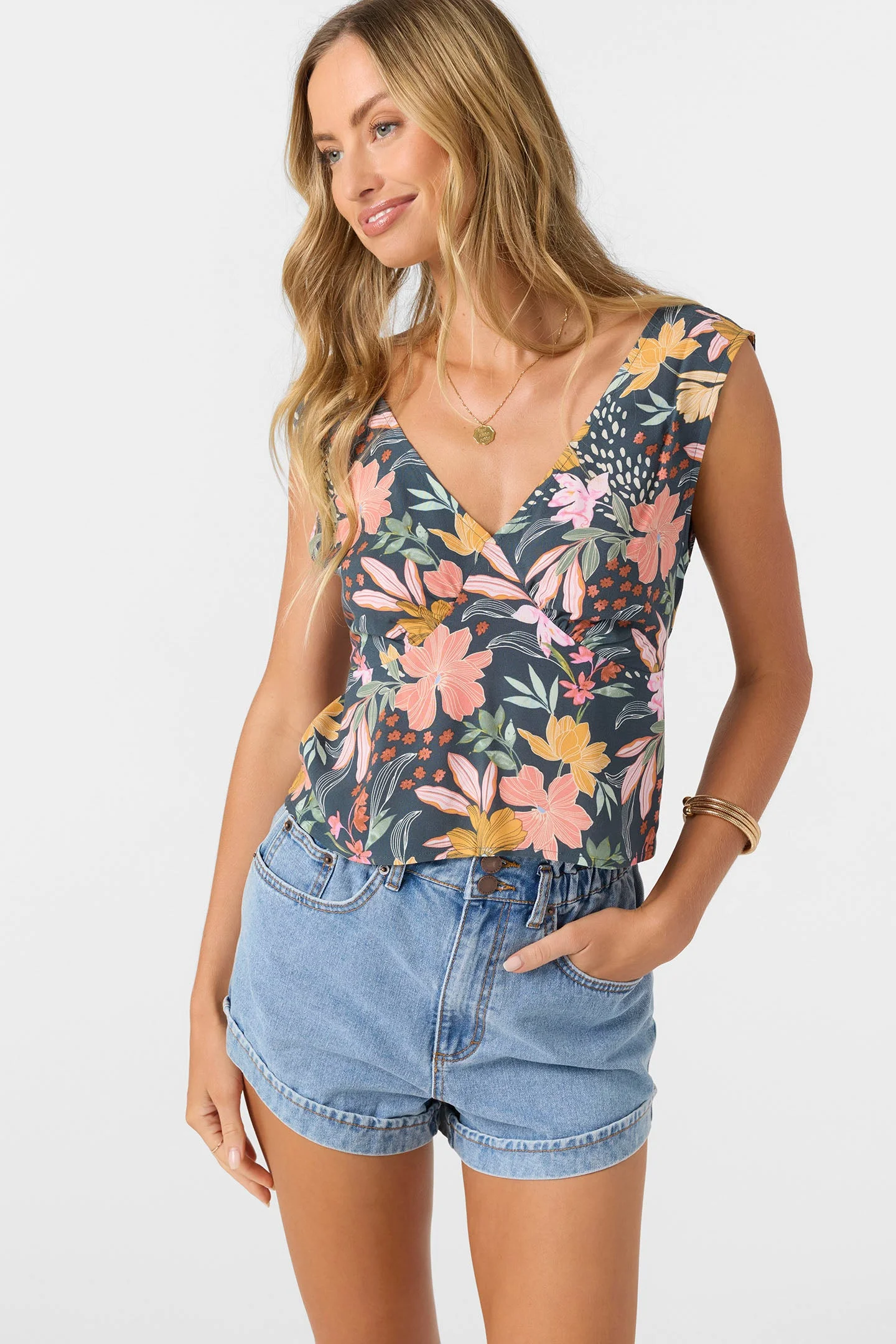 Elsah Sleeveless Top - 1