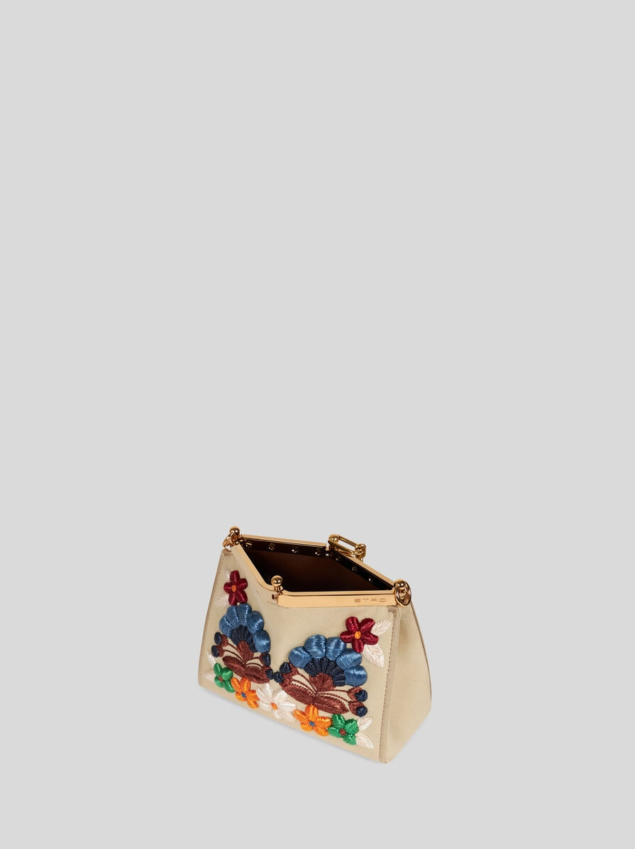 SMALL VELA BAG WITH FLOWERS - 4