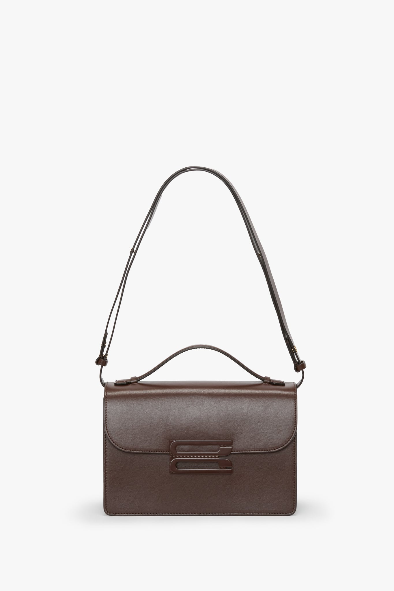 Tonal Dorian Bag In Dark Brown Smooth Leather - 1