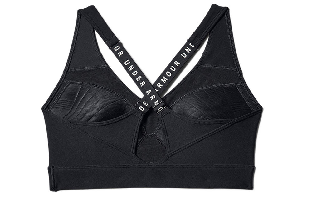 (WMNS) Under Armour Vanish Mid Bra 'Black' 1311811-003 - 2
