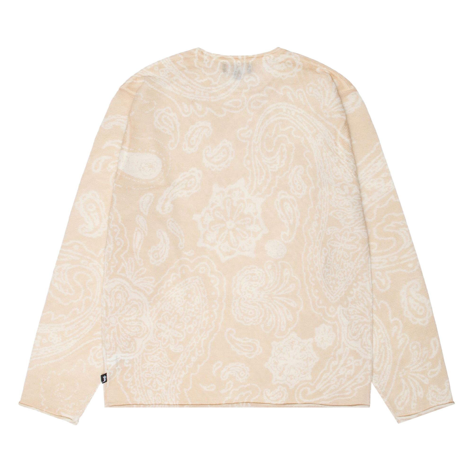 Stussy Paisley Sweater 'Natural' - 2