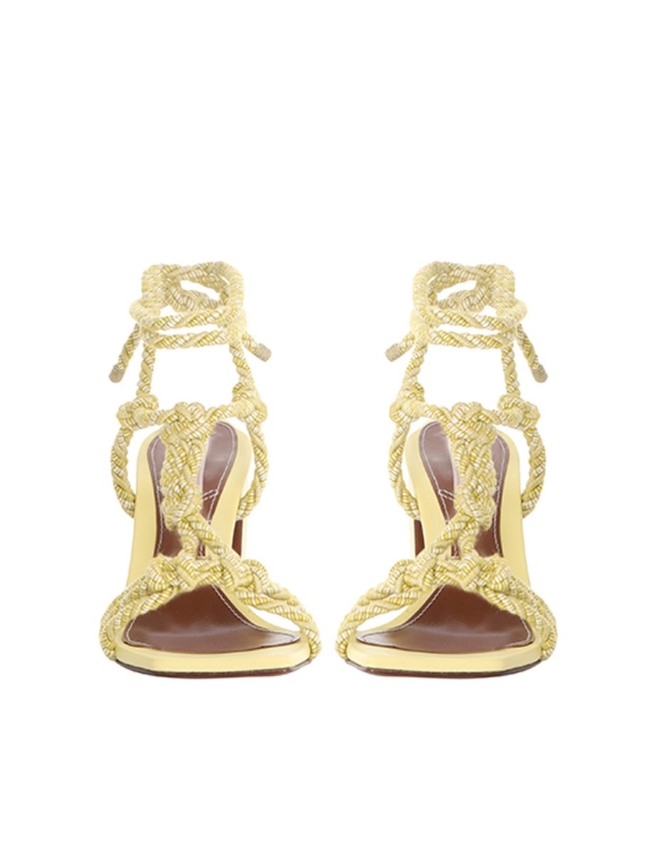 KNOTTED ROPE SANDAL 85 - 5