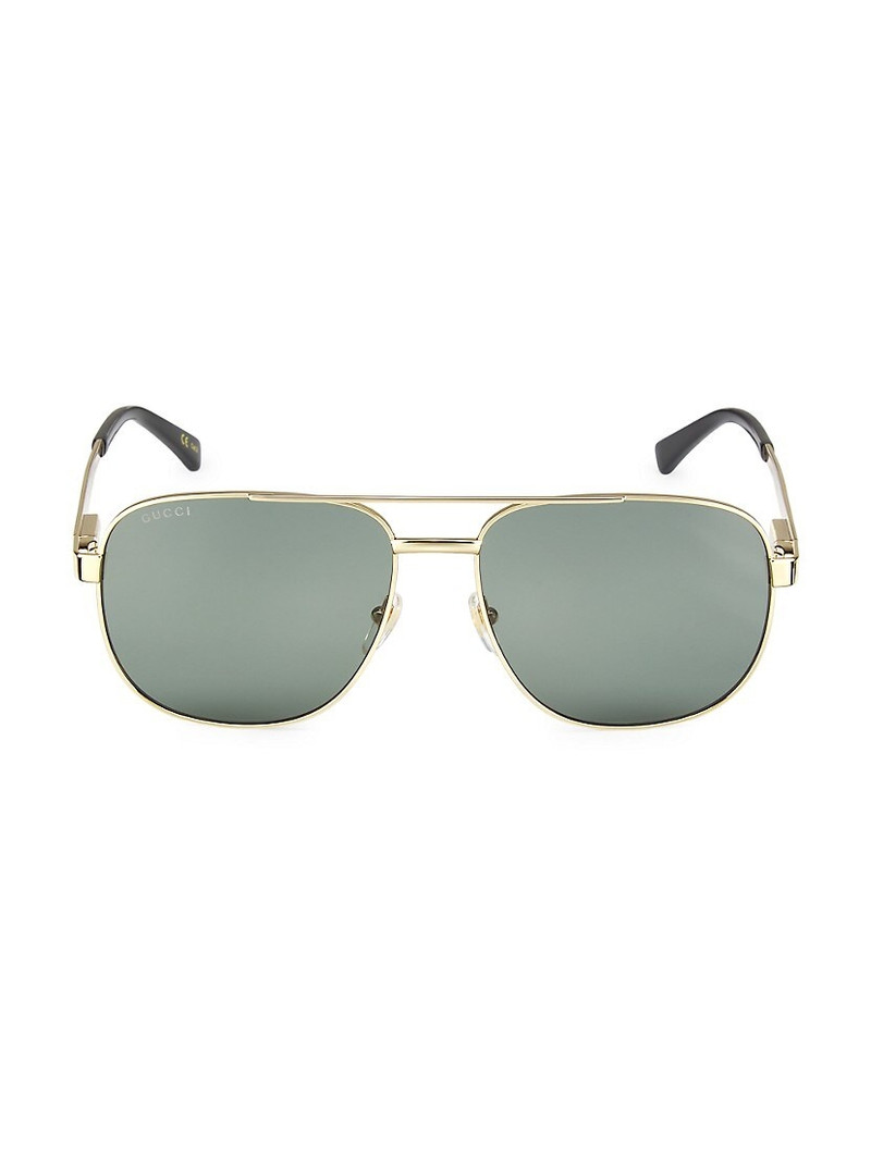Politician 60MM Navigator Sunglasses - 1