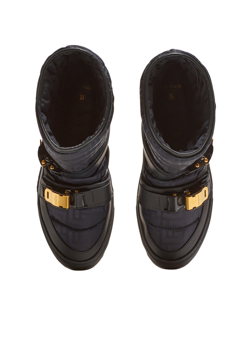Rossignol Capsule - Balmain monogram nylon après-ski boots 3