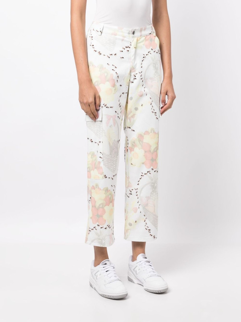graphic-print trousers 3