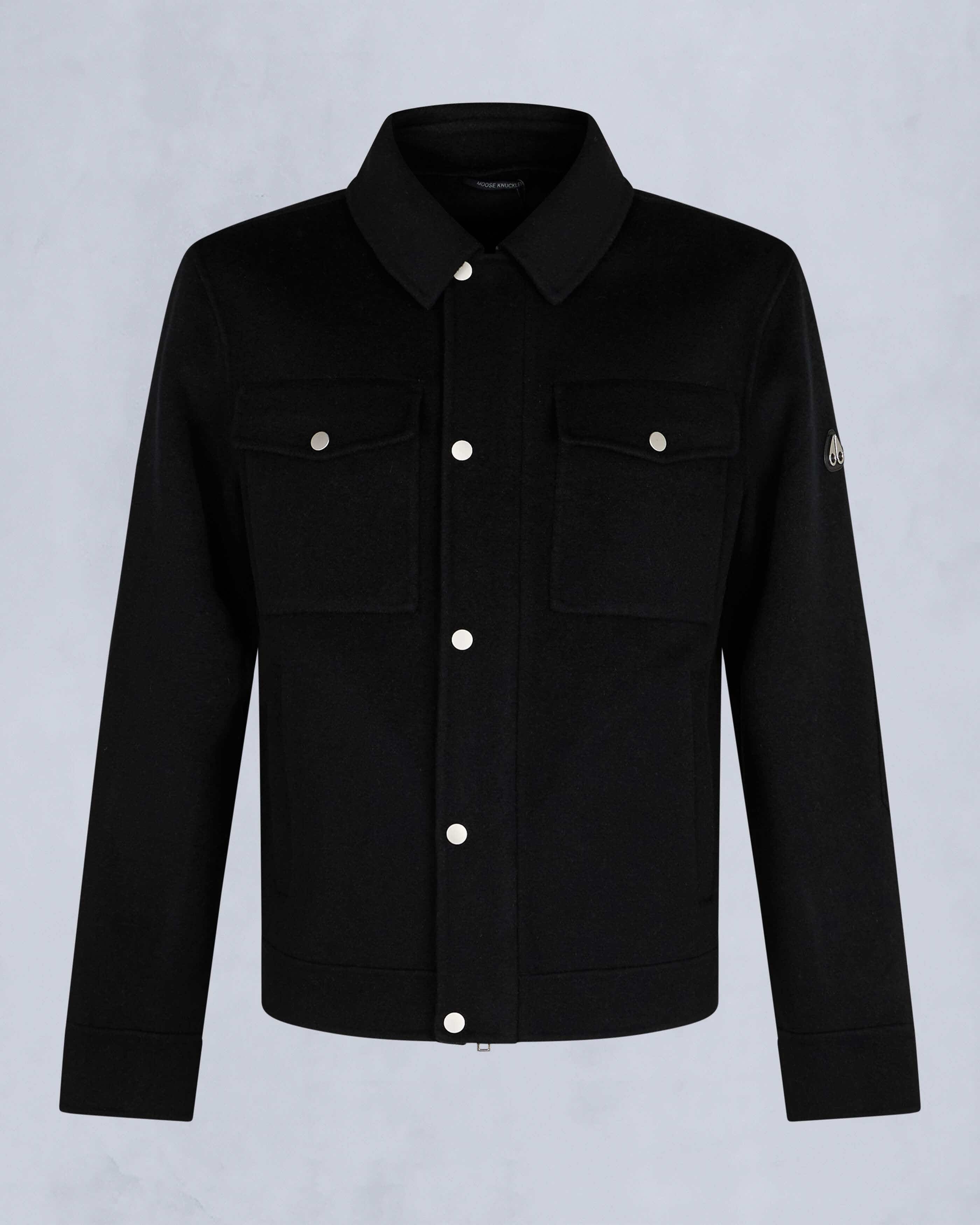 JACQUES WOOL SHIRT JACKET - 1