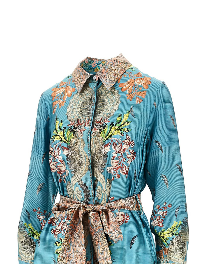 Pierre-Louis Mascia floral-print belted dress outlook