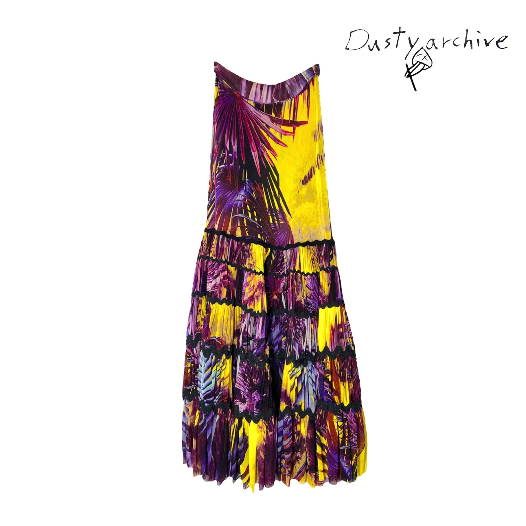 Jean paul gaultier rainforest print S - 4