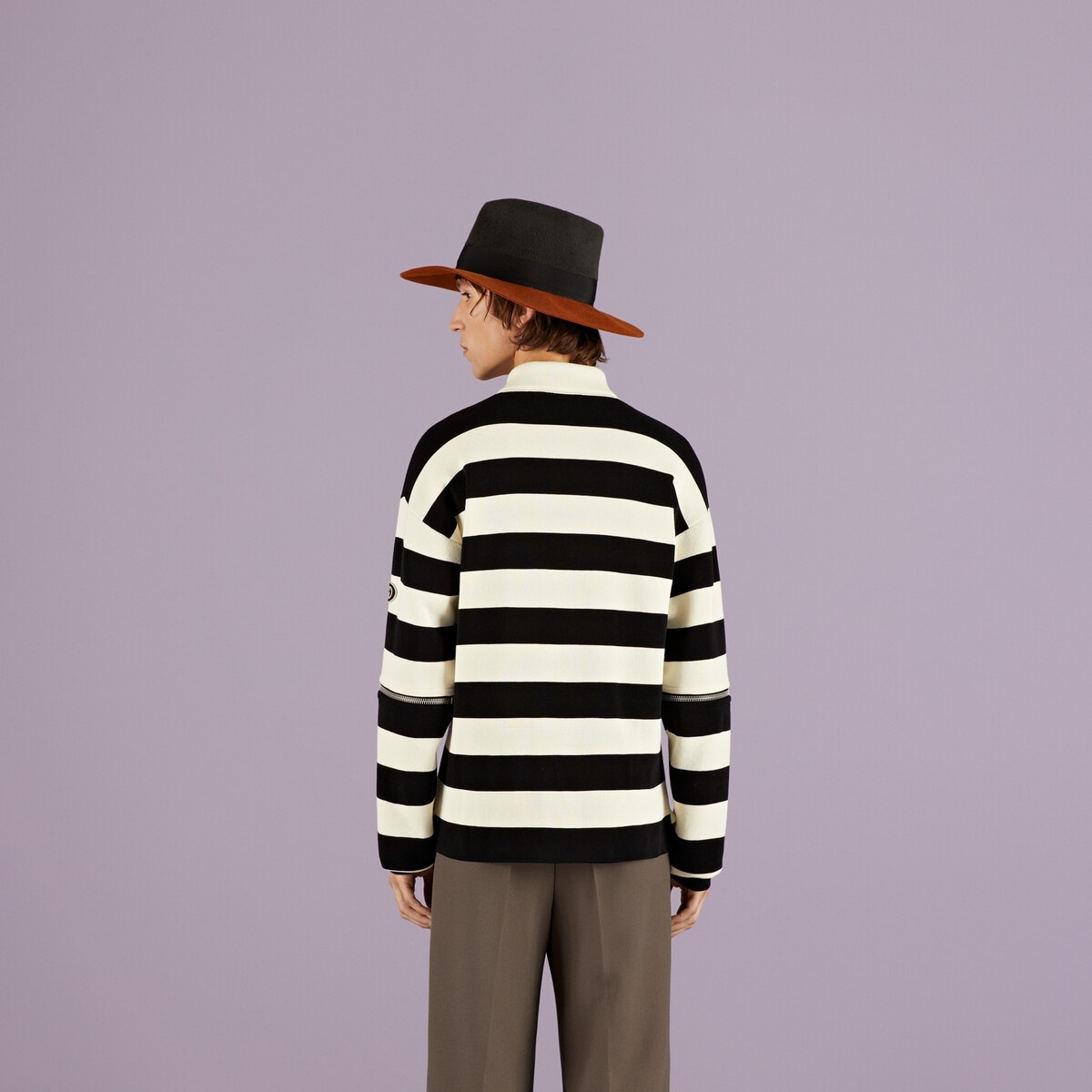Detachable sleeves knit polo - 7