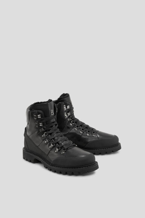 Helsinki Mid-calf boots with spikes in Black - 3