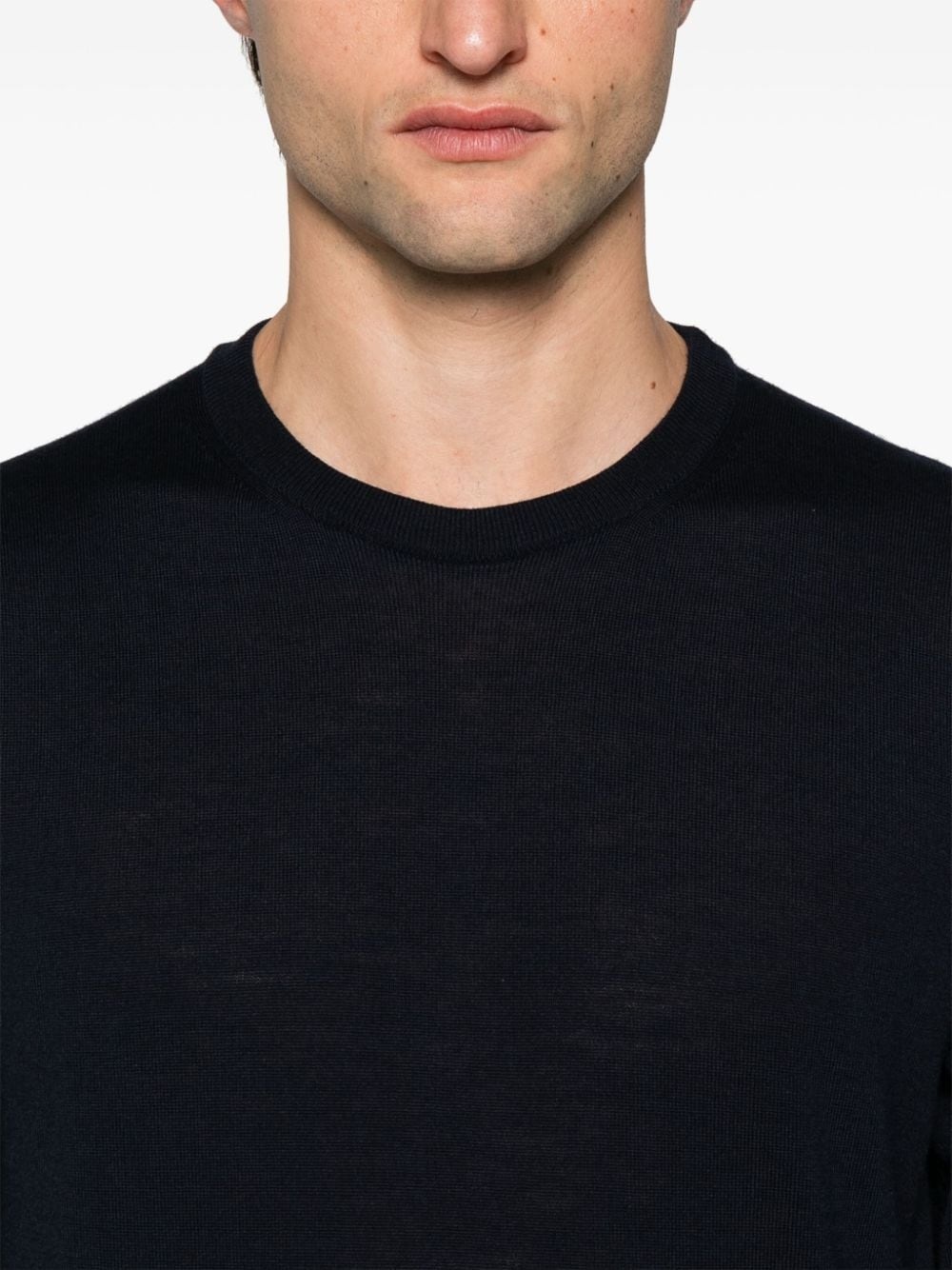 crew-neck merino jumper - 5