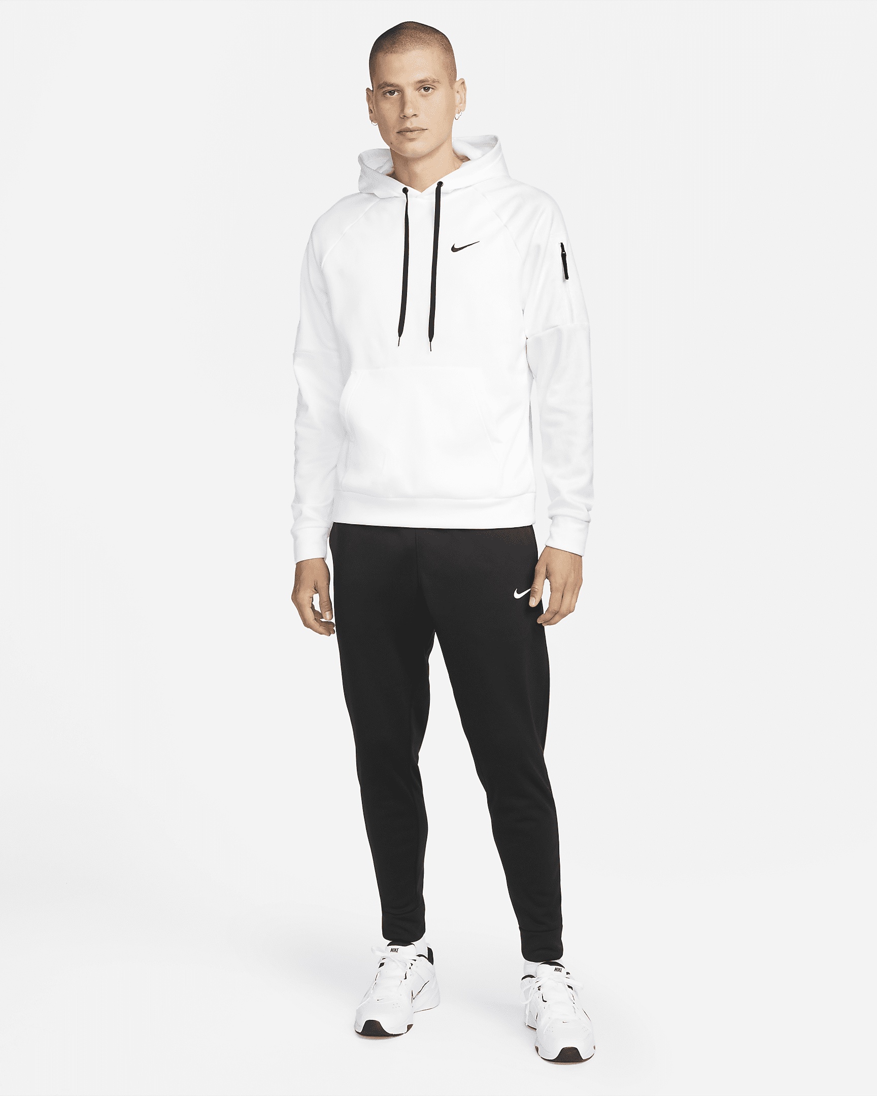 Nike Therma Men's Therma-FIT Hooded Fitness Pullover - 6