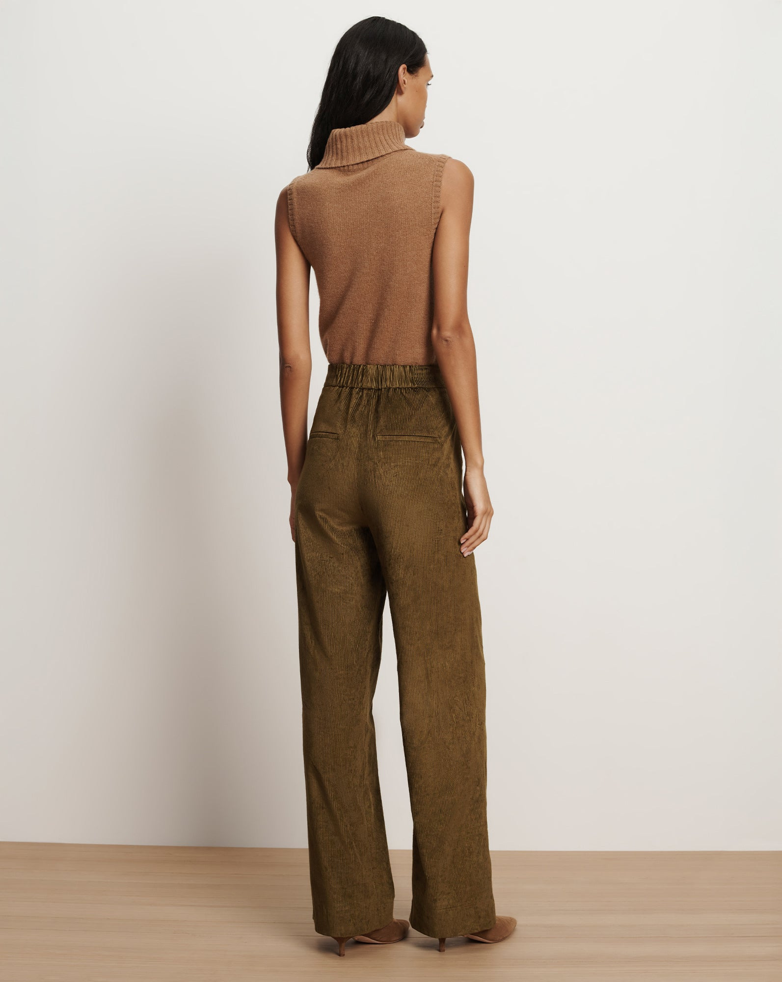GRIGORE CORDUROY WIDE-LEG PANT - 4